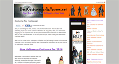 Desktop Screenshot of bestcostumesforhalloween.net